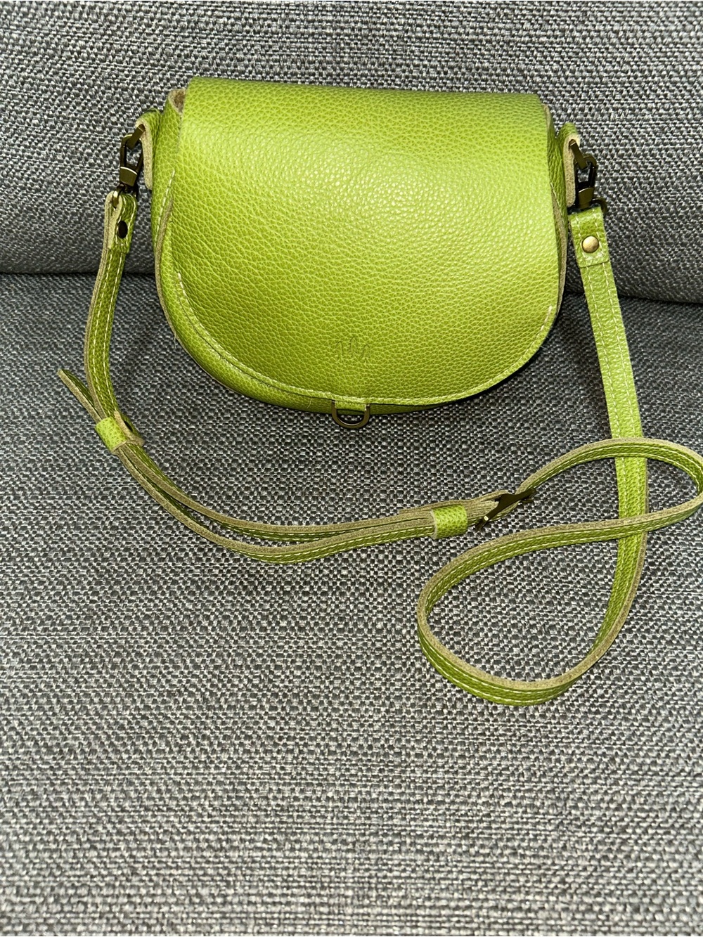 Portland Leather Small Wasabi Monaco